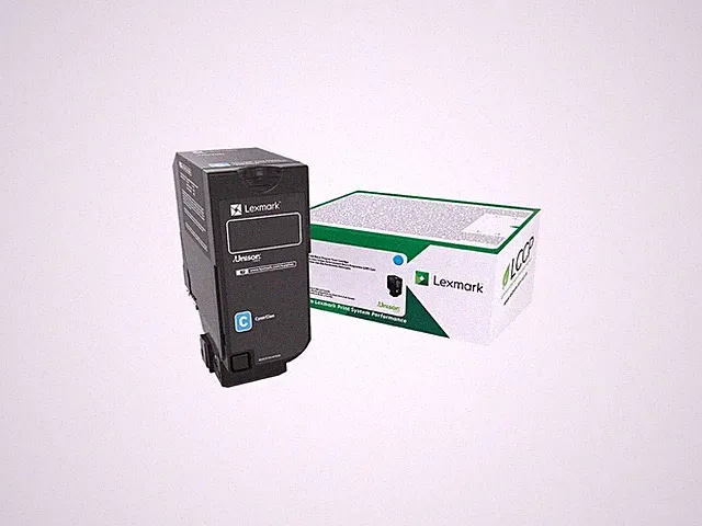 CYAN TONER CARTRIDGE RETURN