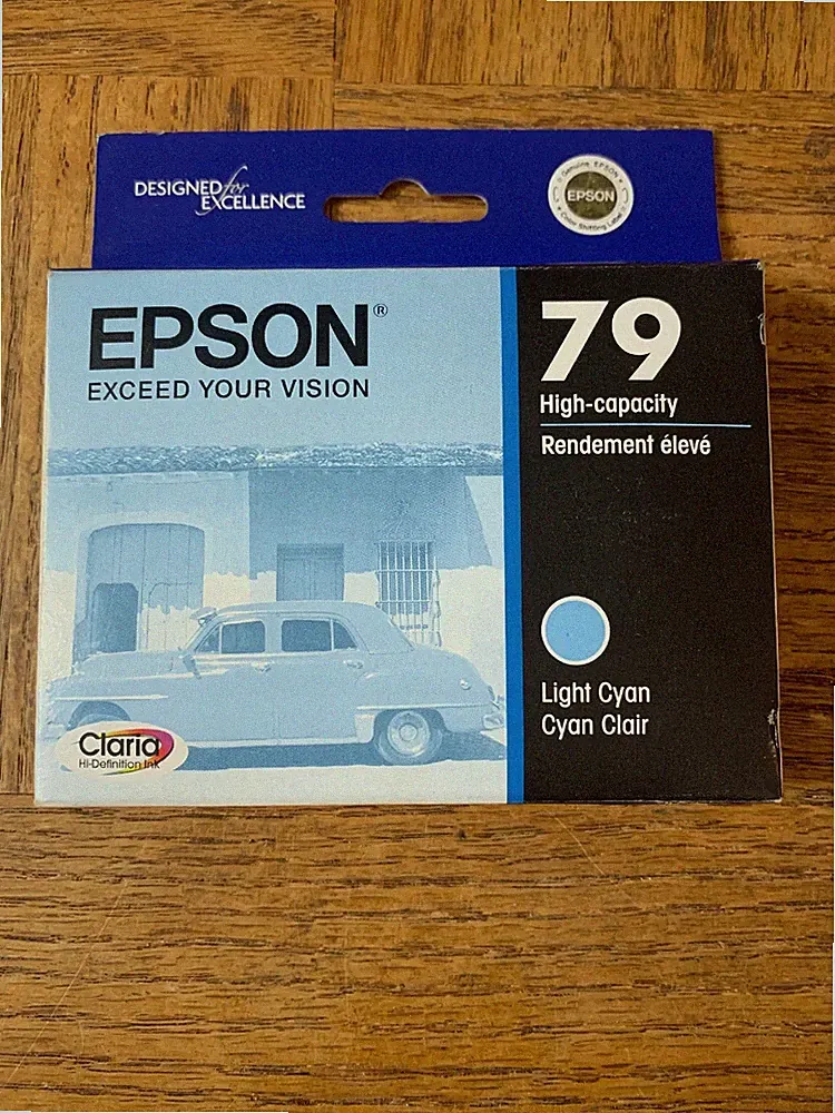 Epson T079420 (79) Light Cyan High Capacity Printer Ink Toner Cartridge