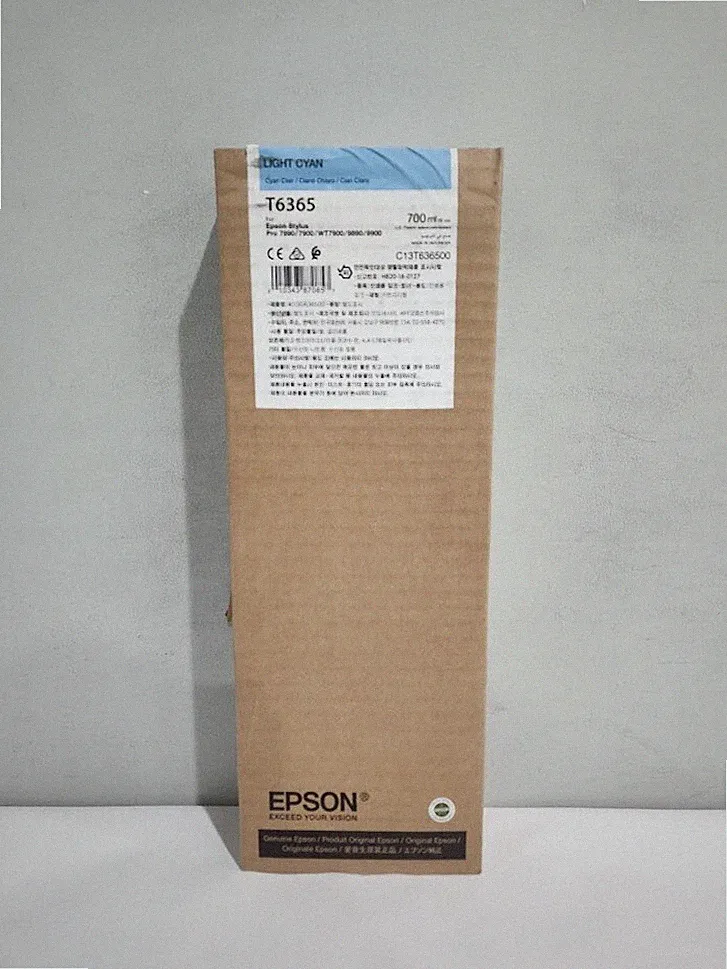 Epson T6365 Light Cyan 700ml Ink Cartridge EXP 2021 07 03