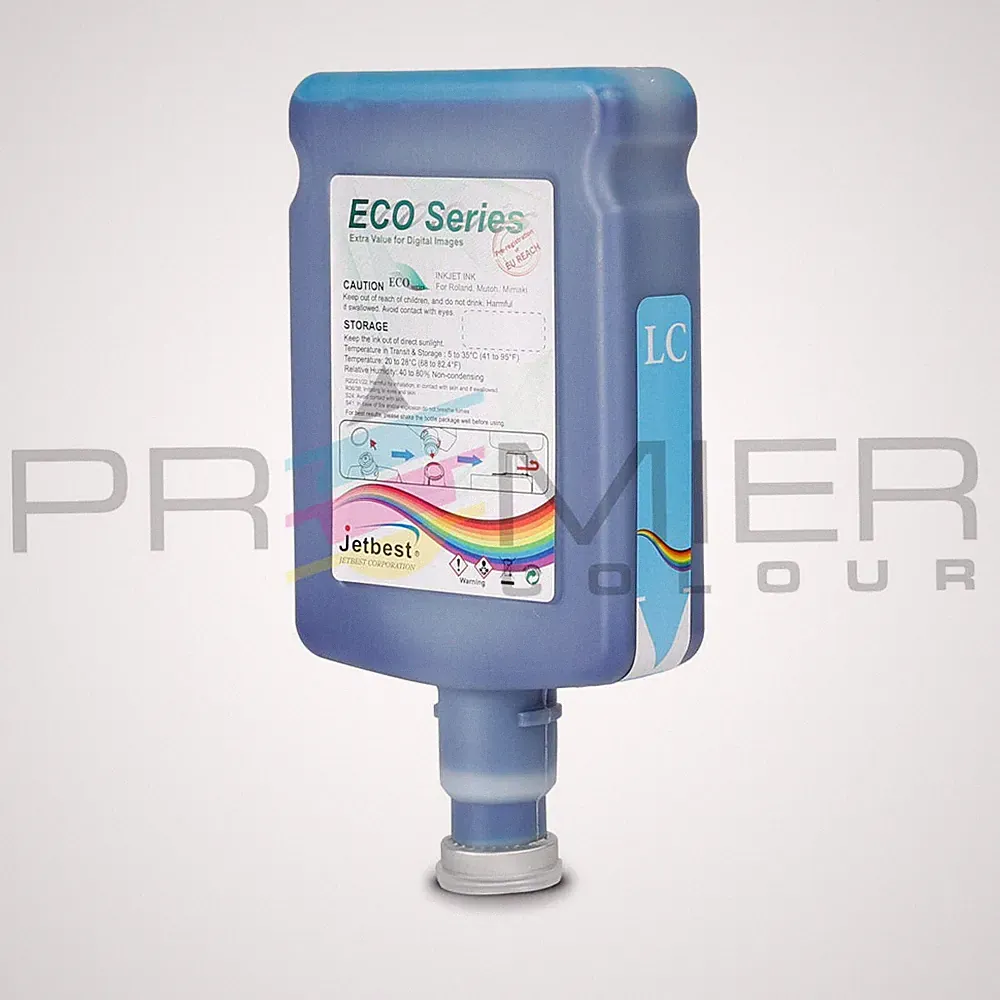 Jetbest Eco-Solvent Ink Bottle, 500ml - Roland, Mutoh, Mimaki