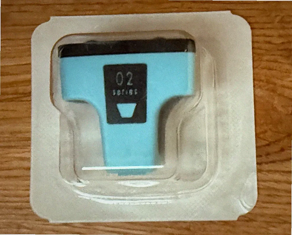 NEW HP Vivera Ink Cartridge 02 Light Cyan CB283W New for HP Photosmart Printer